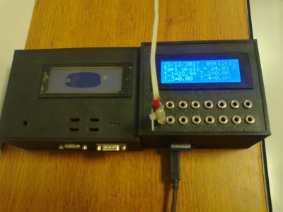 Dataloger TESA a dataloger teplot 16x DS18B20